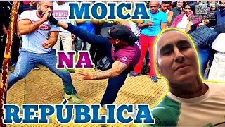 Capoeira é luta, CONTRA MESTRE MOICA,  na roda da República