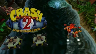 crash bandicoot 2 nivel 3 cristal y gemas