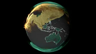 Atmospheric Carbon Dioxide Tagged by Source: Australia and Asia