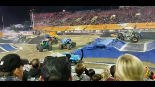 Monster Jam All-Star Challenge Night 1 Intros (Las Vegas, NV 10/11/19)