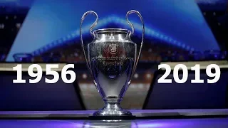 1956 - 2019 ALL CHAMPIONS LEAGUE FINALS