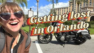 Solo Motorcycle Cruising around Orlando