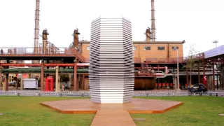 SMOG FREE PROJECT by Daan Roosegaarde in Beijing - clean air parks in China [OFFICIAL MOVIE]