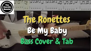 The Ronettes - Be My Baby - Bass cover with tabs