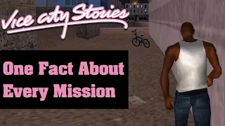 GTA VCS - One Fact about Every Mission (part 1)