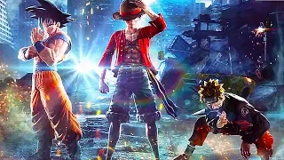 JUMP FORCE - Luffy/Goku/Naruto Vs. Frieza Fight Gameplay Demo (E3 2018)