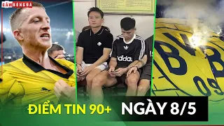 ĐIỂM TIN 8/5 | 5 CẦU THỦ CLB HÀ TĨNH BỊ TẠM GIỮ; REUS TIN DORTMUND VÔ ĐỊCH C1; CĐV PSG GÂY PHẪN NỘ