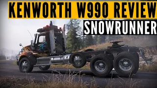 The WORST SnowRunner DLC? | Kenworth W990 REVIEW