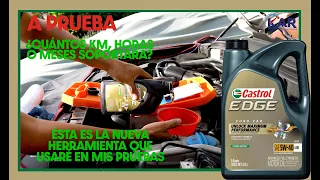 NUEVA PRUEBA DE CASTROL EDGE, ahora con más parámetros.