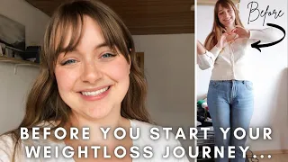 10 THINGS I WISH I KNEW before starting my weight loss journey | What I've learned