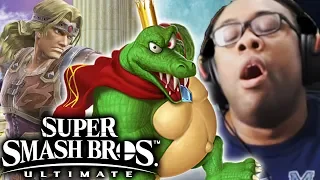 King K. Rool in Smash Bros Ultimate! Simon Belmont? Where's CAPTAIN N? (Reaction)