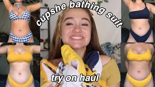 CUPSHE BIKINI TRY ON HAUL