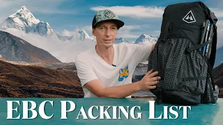 What to pack for Everest Base Camp Trek