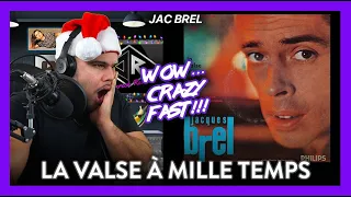 Jacques Brel Reaction La Valse à Mille Temps (A STUNNING SURPRISE!) | Dereck Reacts