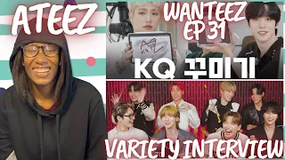 WANTEEZ EP 31 ATEEZ Rebrands KQ & Most Likely To With Variety 💜 | REACTION