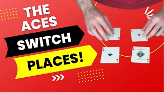 ACES Switch Places Card Trick! (My Dr. Daley's Last Trick Handling & Tutorial - 4 Ace Transposition)