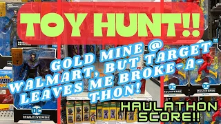 Toy Hunt! Haulathon Hits Target While Walmart Turns Gold! Another Loaded Hunt! #toyhunt #toys