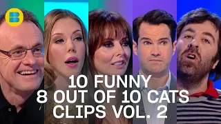 10 Funny Clips From 8 Out of 10 Cats | Volume. 3 | 8 Out of 10 Cats | Banijay Comedy