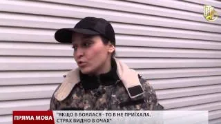 Жінка розповіла чому поїхала на фронт