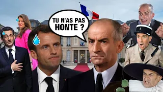 Louis De Funès fracasse la classe politique Française