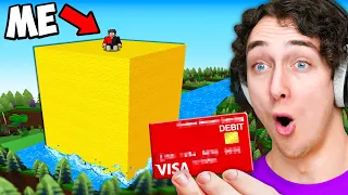 Spending $100,000 to Build BIGGEST CUBE in Roblox Build a Boat…