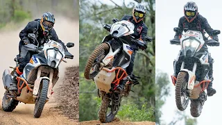 Insane skills on KTM 1290 super Adventure r 🔥😍 | Bikers World