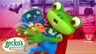 Haunted Halloween Garage｜Gecko's Garage｜Funny Cartoon For Kids｜Learning Videos For Toddlers