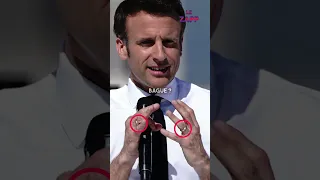 Voici pourquoi Emmanuel Macron porte 2 alliances 🧐 #macron #emmanuelmacron