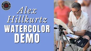 Alex Hillkurtz's Malta Watercolour Demo