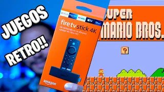 Convierte AMAZON FIRESTICK en una CONSOLA DE JUEGOS RETRO!!!