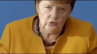 Angela Merkel erklärt, nur wenn ein Einhorn dabei ist