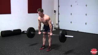 How To: Barbell Stiff-Leg Deadlift