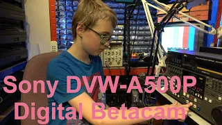 Sony DVW-A500P Digital Betacam Recorder donation.