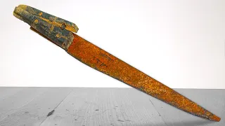 Wretched 100 Year Old Knife Restoration - Super Rusty Blade