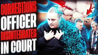 Watch a Corrections Officer Disintegrate in Open Court