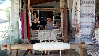 Fythkiotika weaving: Meet the Cypriot women determined to keep their fabric craft alive