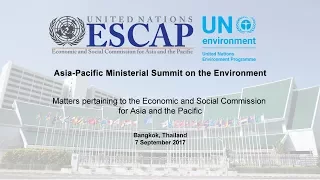 Matters Pertaining to ESCAP