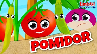 Pomidor – Jan Brzechwa 🍅 Bajka o warzywach 🍅 Wierszyki dla dzieci | Kamlotki