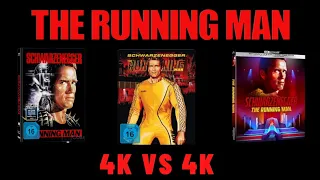 The Running Man 4k Steelbook, 4k Mediabook & Bluray Steelbook. (4k Vs 4k Picture Comparisons).