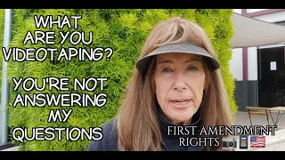 "What Are You Videotaping? You're Not Answering My Questions"  #FirstAmendmentRights 📷📱🇺🇸