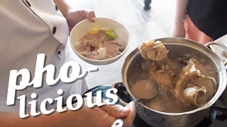 MAKING PHO IN VIETNAM! Hoi An Cooking Class