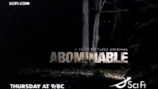 Abominable (2006) SyFy Promo