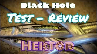 Обзор - Тест Спиннинга Black Hole Hektor 244/2(5-25) Ловля саргана на Пилькеры!