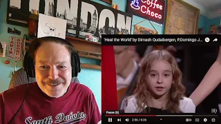 Heal the World - Dimash Qudaibergen, P.Domingo Jr., E.Miklósa, E.Nechayeva.  A.Layman's Reaction