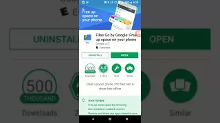 Files Go new Google App Review easily free up space on your device.