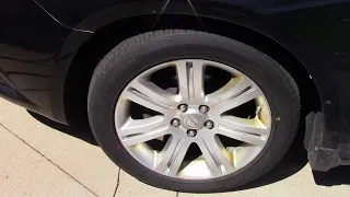 Chrysler 200 front brake pad replacement