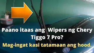 How to raise Wipers of Chery Tiggo 7 Pro| BodecskyTV