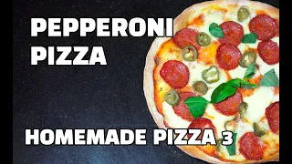 Make Your Own Pepperoni Pizza Youtube - Homemade Pepperoni Pizza