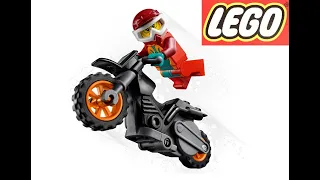 LEGO City Fire Stunt Bike 60311 Unoxing & Speed build