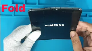 Samsung fold display replacement assembly disassemble